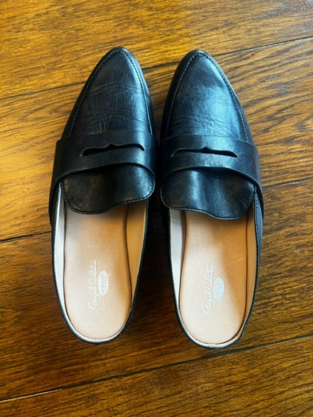 Women's Dr. Scholl's Comfort Loafer, Size 9.5, Black Leather, Ex Cond!